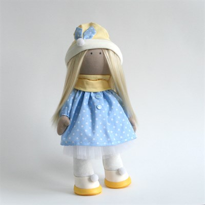 Набор для создания текстильной куклы Зои ТМ Сама сшила Кл-022П - фото 8777