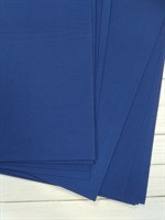 Фоамиран бархатный Scroll 20х30, толщина 2 мм, цвет синий, арт. FLEVA-011
