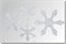 Термонаклейки глиттерные Снежинки цветные ТА-013 - фото 5724